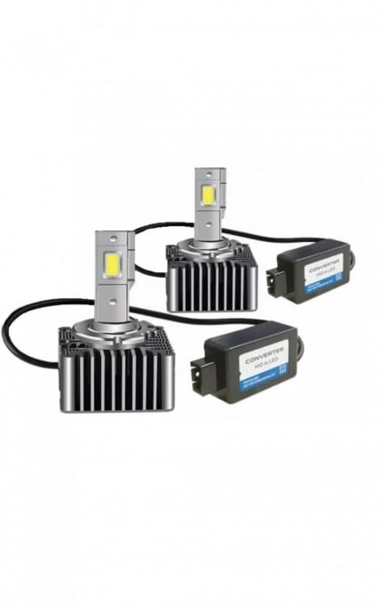 Set 2 becuri led D3S/R CANBUS pentru conversie HID-LED, alb 6000k, 12v-24v
