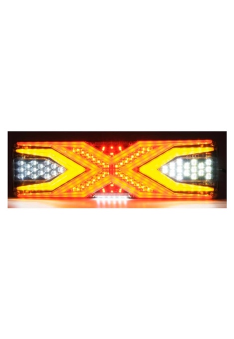 set 2 lampi led cu semnalizare dinamica 12v-24v- 33cm x 13 cm - Img 3