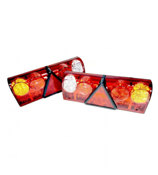 Set 2 lampi led pentru camion/remorca 24v - Img 2