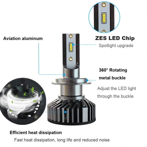 SET 2 LEDURI CREE SUPER CANBUS , 80W, 10.000LM 12V-24V ALB 6000K COMPATIBIL hb3-9005, + LEDURI POZITIE SAU NUMAR GRATIS - Img 3
