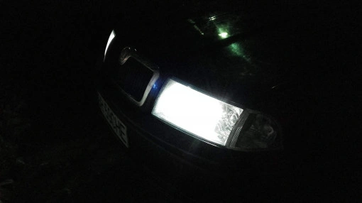 set 2 Leduri T10 w5w lupa, canbus 12v non polar 6000k - Img 6