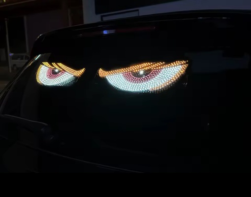 Set 2 panouri led devil eyes ( ochisori) cu mufa usb - Img 3