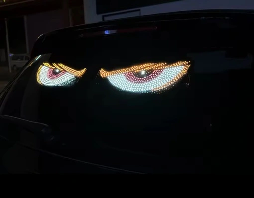 Set 2 panouri led devil eyes ( ochisori) cu mufa usb - Img 3