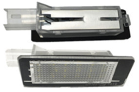 set 2 x Lampa LED numar compatibil DACIA DUSTER 2009->