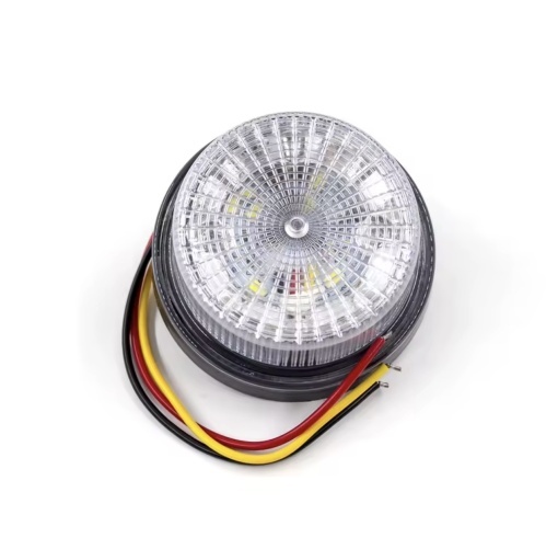 Girofar led Mini cu lumina alba si efect de roatie sau flash, 12v-24v, - Img 4