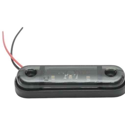 Lampa de gabarit 3 smd geam fumuriu lumina portocalie 12v-24v, 5+1 GRATIS - Img 2