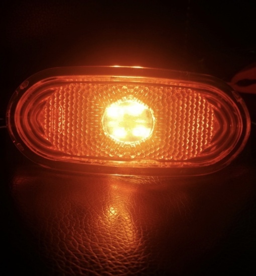 Lampa laterala LED tip Mercedes Sprinter, cu cablu - Img 2