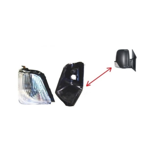 Lampa semnalizare oglinda stanga compatibila Mercedes Sprinter Volkswagen Crafter - Img 2
