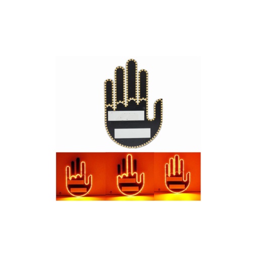 Panou LED tip mana, programabil, cu afisaje personalizabile controlate din telecomanda - Img 2
