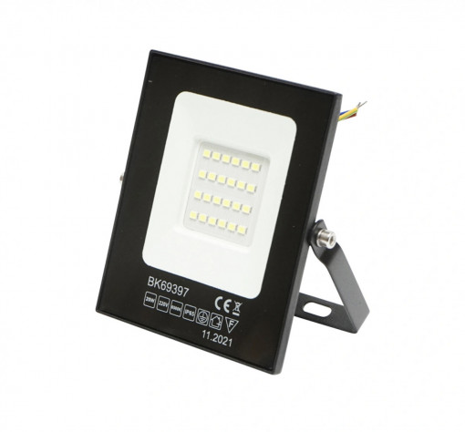 Proiector LED 20W, 6500K, 108x89x13mm protectie IP65