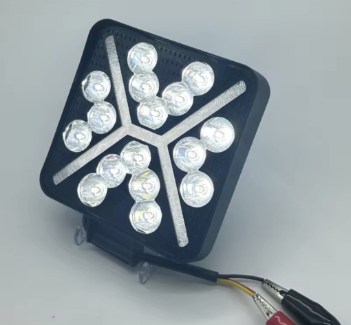 Proiector led cu lumina de zi galbena , 125w , 12v-24v - Img 3