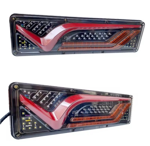set 2 lampi led cu semnalizare dinamica 12v-24v, 46cm x 13cm - Img 2