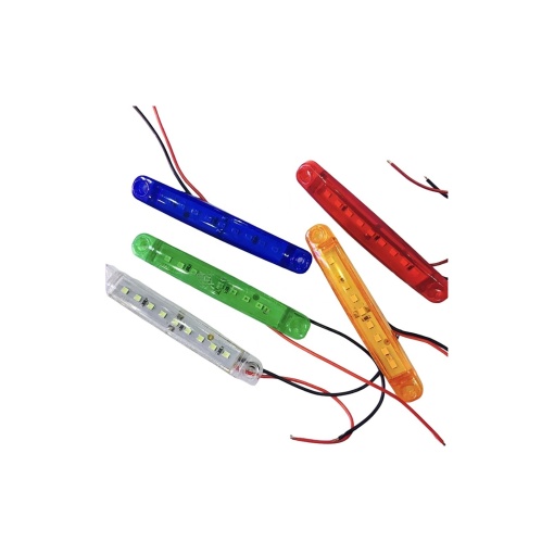 Set 4 lampi laterale LED 12-24V 4 culori disponibile, 5+1 GRATIS - Img 2