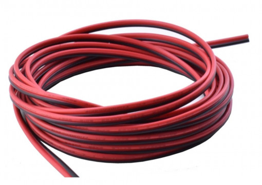 Cablu electric rola 2 fire x 0.5mm x 10 lungime