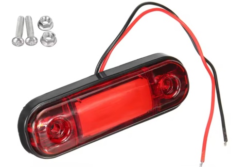 Lampa de gabarit cu neon lumina alb, rosu sau portocaliu , 12v-24v - Img 4