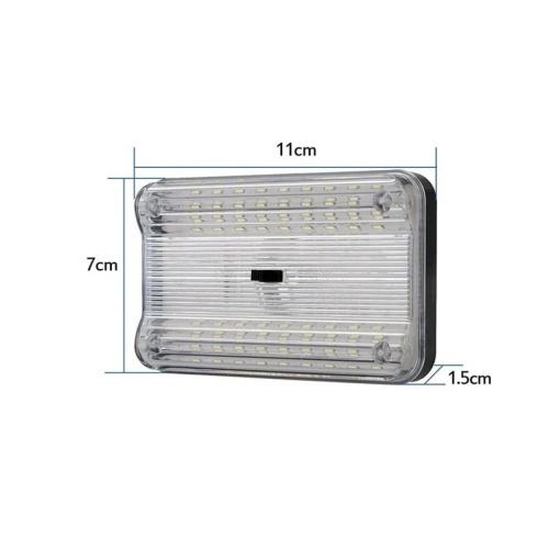 Lampa plafoniera LED universala 12V cu 36 LED - Img 3