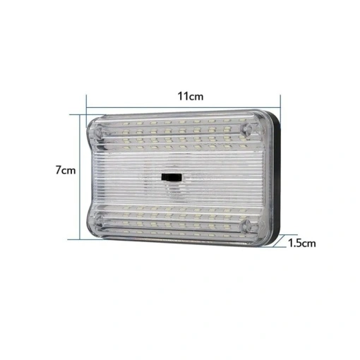 Lampa plafoniera LED universala 12V cu 36 LED - Img 3