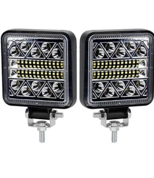 Proiector LED, 10-30V, 108W ,LUMINA ALBA + FLASH CU FIR SEPARAT
