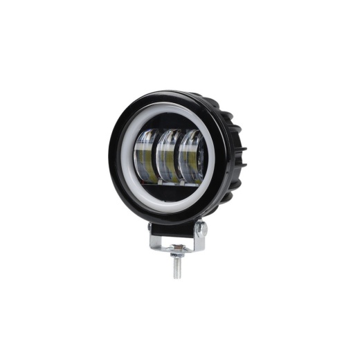 Proiector LED cu Angel Eyes DRL lumina alba 30W,12v-24v - Img 2
