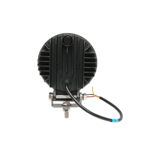 Proiector rotund LED cu DRL 9-80V, 76W, alb-galben, carcasa aluminiu - Img 3