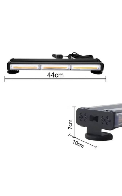 Rampa stroboscopica profesionala fata-spate cu 6 module , 12v-24v - Img 4