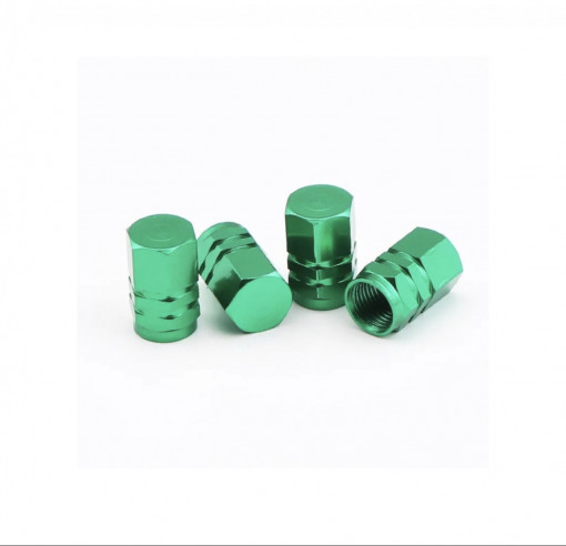 Set 4 capace valva din metal diverse culori Disponibile - Img 2