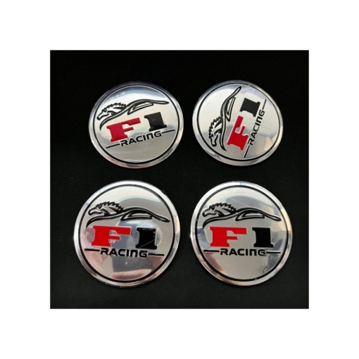 Set 4 Ornamente Cromate pentru Capace/Jante - Img 2