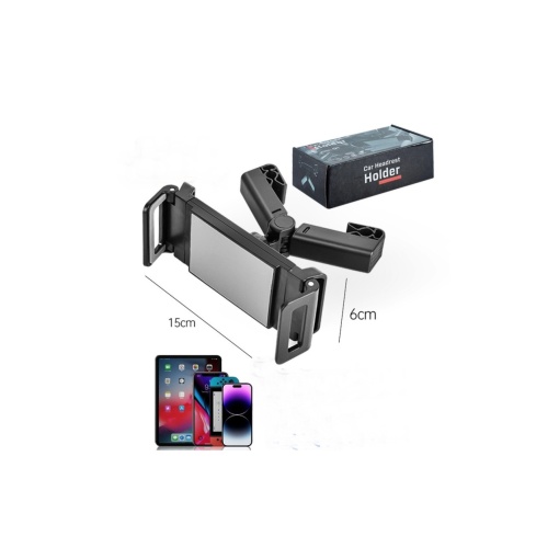 Suport Telefon/Tabletă cu Prindere pe Tetiera - Img 3