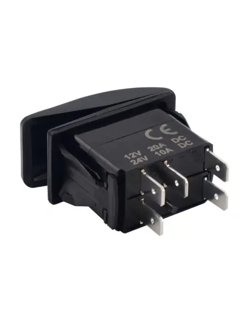 Buton on/off cu LED 12v-24 - Img 2