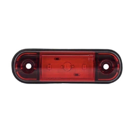 Lampa de gabarit 3 smd lumina rosie 12v-24v, 5+1 GRATIS - Img 2