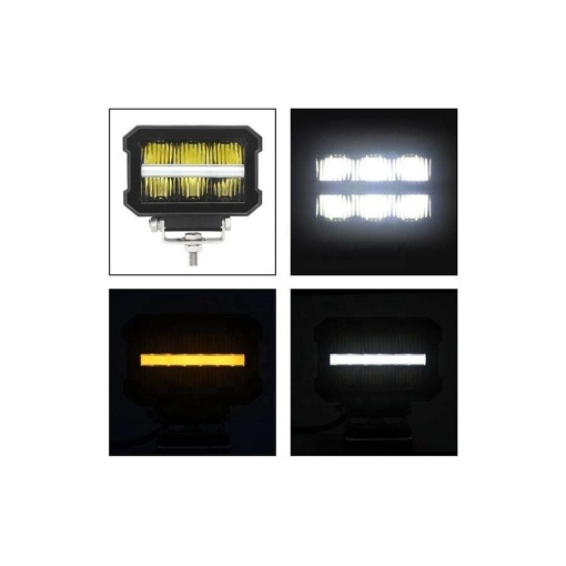 Proiector LED cu lumina de zi LED 45W combo 12V-24V - Img 2