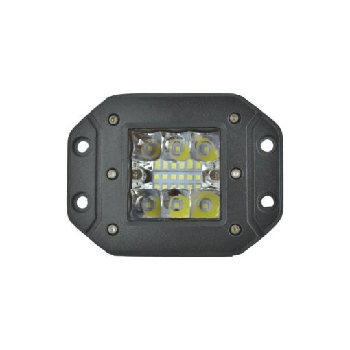 Proiector LED incastrabil, 48W, 12-24V, lumina alba 6000k - Img 3