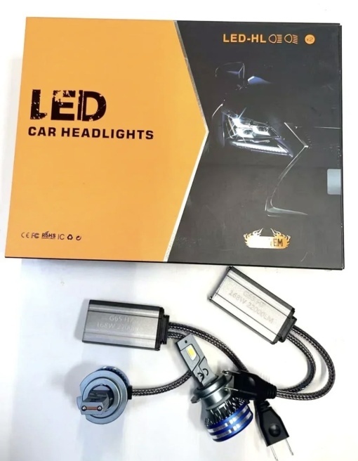 Set 2 leduri h7 lumina alb rece 6000k , 12v, 168w, 22,000lm,canbus, + LEDURI POZITIE SAU NUMAR GRATIS - Img 2