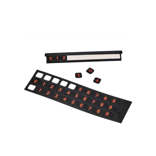 Suport numar telefon retractabil culoare Negru - Img 2
