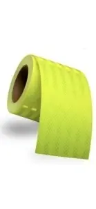 banda reflectorizanta verde rola 5 cm x 5m