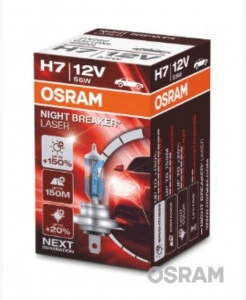 Bec 12V H7 55 W night breaker laser nextgen +150% OSRAM