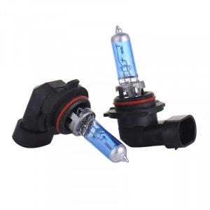 Becuri 12v halogen H9 super white +130% lumina alba