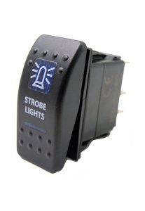 Buton on/off cu LED 12v-24