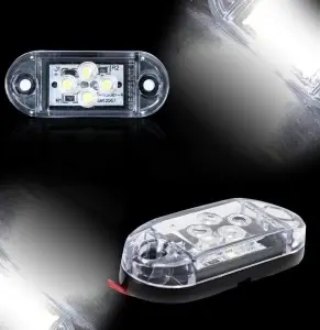 Lampa de gabarit 9v-30v lumina alba, 5+1 GRATIS