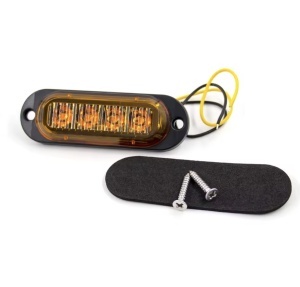 Lampa gabarit cu flash(fir separat) 12v-24v , lumina galbena, 5+1 GRATIS