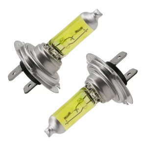 Set 2 becuri H7 halogen galben "fog breaker"