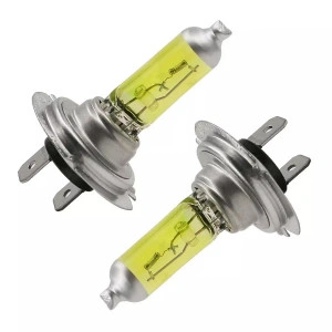 Set 2 becuri H7 halogen galben "fog breaker"