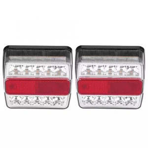 Set 2 lampi led universale pentru remorca 12v-24v