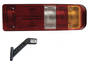 Set 2 Lampi stop Camion cu bec + Lampi gabarit LED 24v