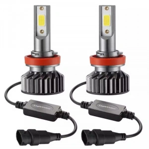 set 2 leduri , 9v-30v , f2 cob , h8/h9/h11 ,100w ventilator slim , canbus 6500k, + LEDURI POZITIE SAU NUMAR GRATIS