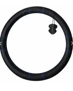 Husa Volan universala pentru camion- diametru 44-46 cm, custura albastra
