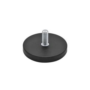 Magnet M6 cu tija si filet exterior Ø 66mm