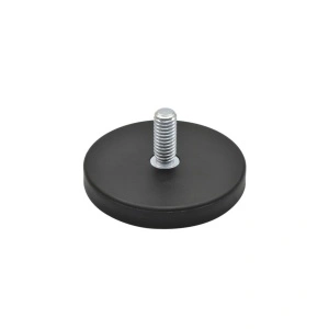 Magnet M6 cu tija si filet exterior Ø 66mm
