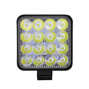 proiector led 48w cu 16 led 12v-24v alb 6000k