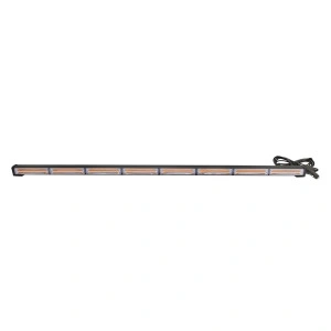 rampa stroboscopica profesionala cu mufa de bricheta,controler si buton on/off, 8 module 12-24V L= 117 CM